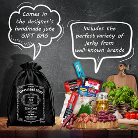 Cheshire Gifts beef jerky bars snack pack offering satisfying protein and flavor