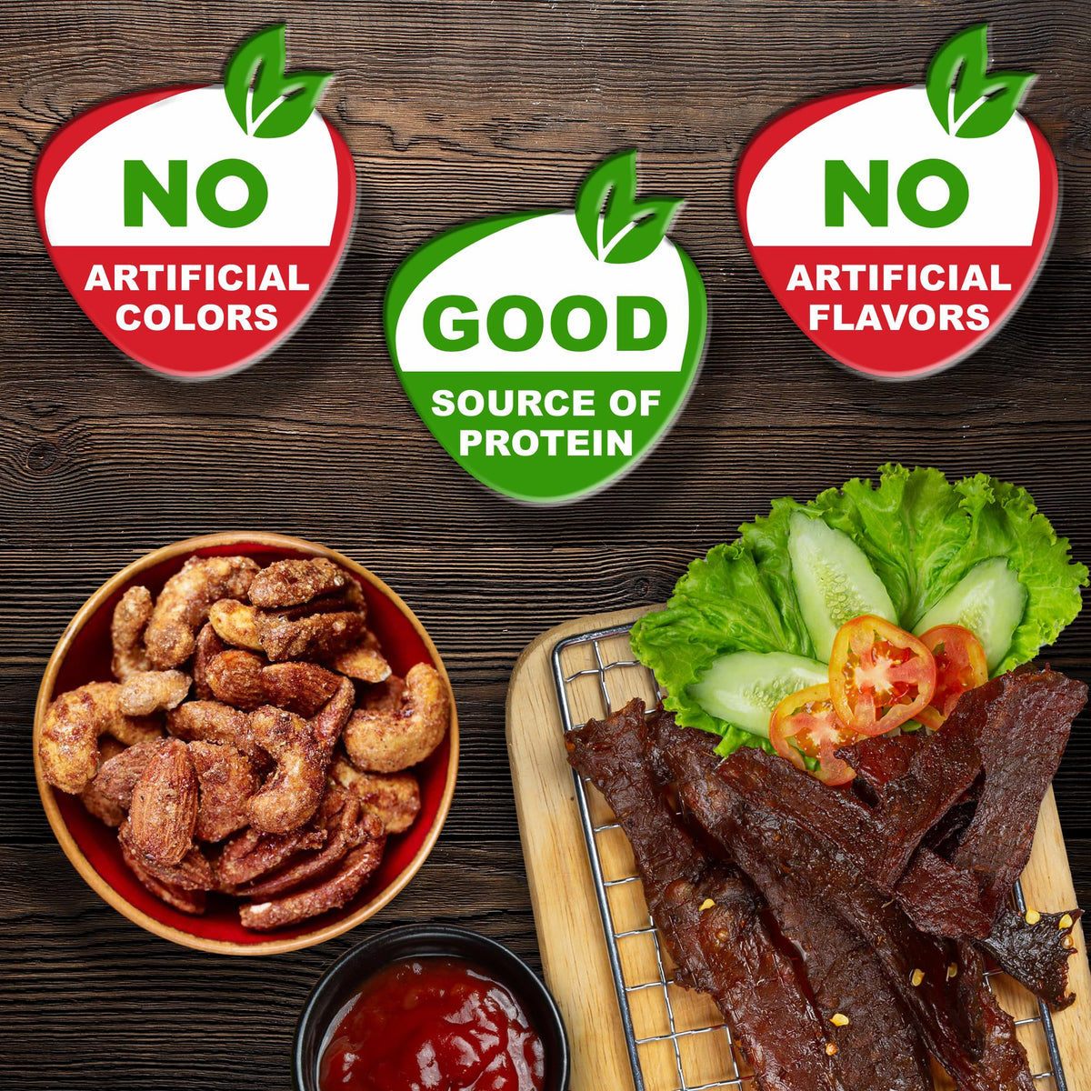 Cheshire Gifts exotic jerky variety pack highlights bold flavors for flavor explorers.