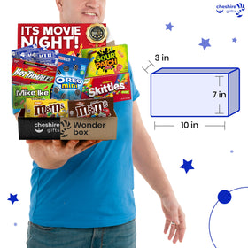 Cheshire Gifts Movie Night Accessories complete the experience for family fun.
