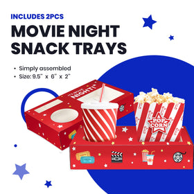 Cheshire Gifts Popcorn Containers keep snacks fresh during movie night.