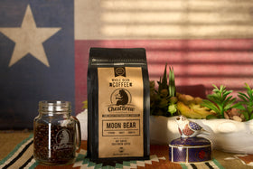 ChestBrew Moon Bear iced coffee served with refreshing aroma.