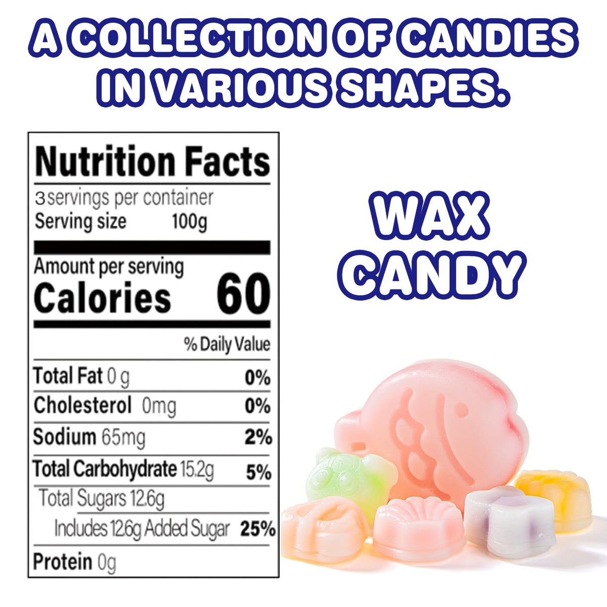 Chewli wax candy individually wrapped for freshness and hygienic sharing at gatherings.