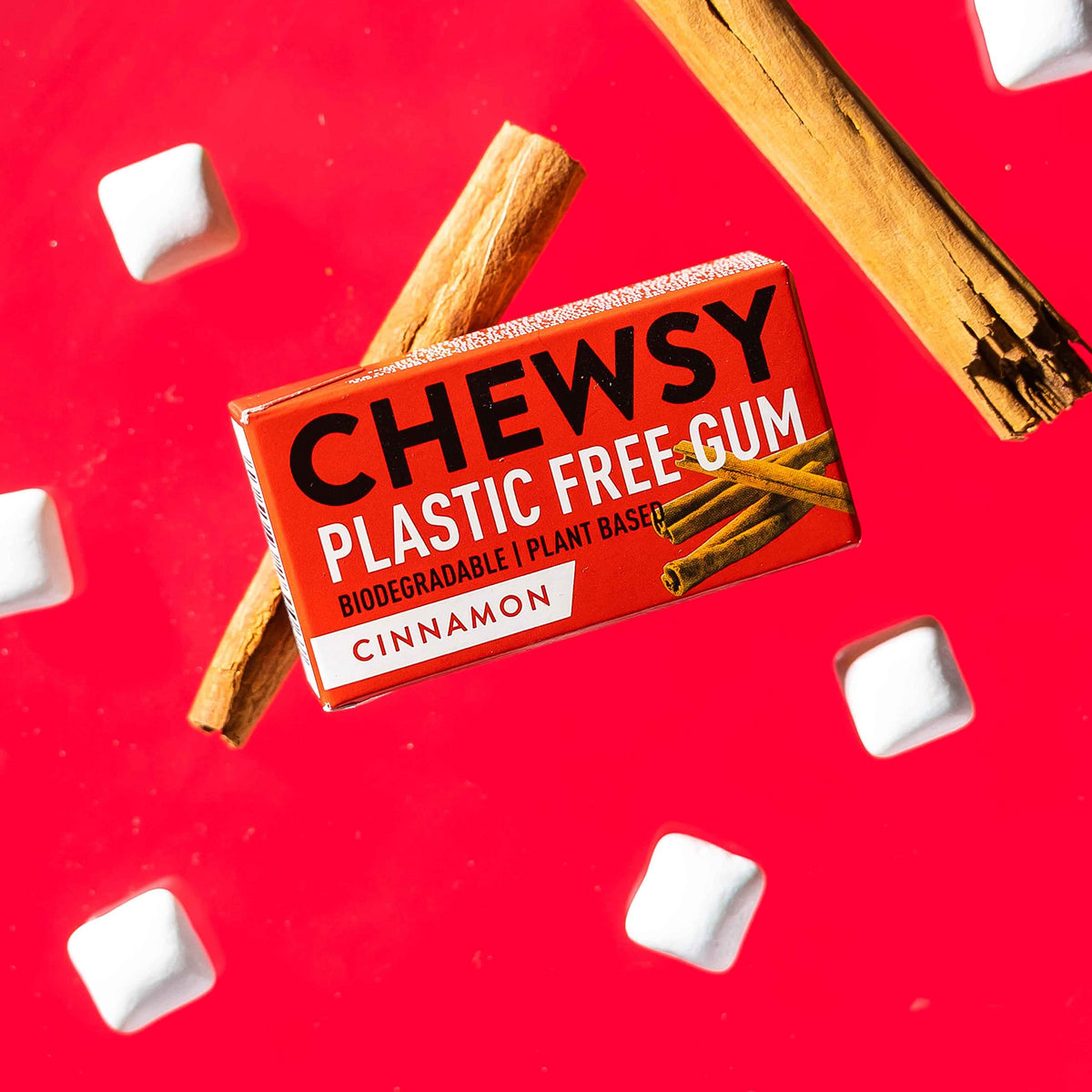 CHEWSY sugar-free and aspartame-free gum option for mindful chewing