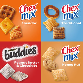 Chex Mix Traditional Original bag showcasing classic savory crunch