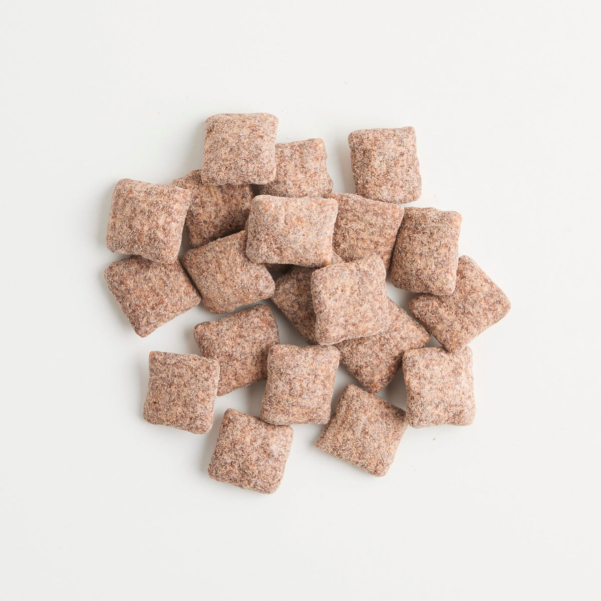 US-origin branding and packaging on shelf-ready Chex Muddy Buddies.