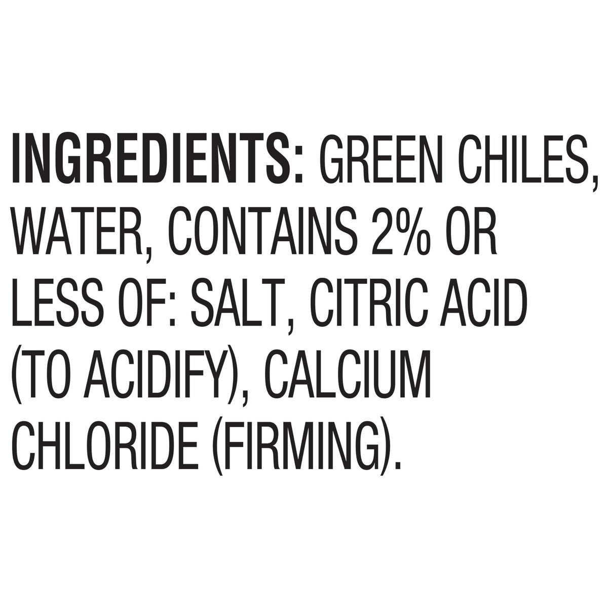 CHI-CHI'S Diced Green Chiles open can with spoon; quick meal addition