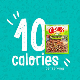 Chi Chi's Fiesta Seasoning closeup shows vibrant spices for bold taco flavor.