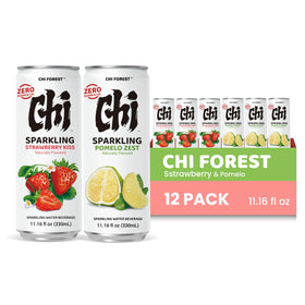 CHI FOREST 12-pack variety can showing both flavors for easy sampling