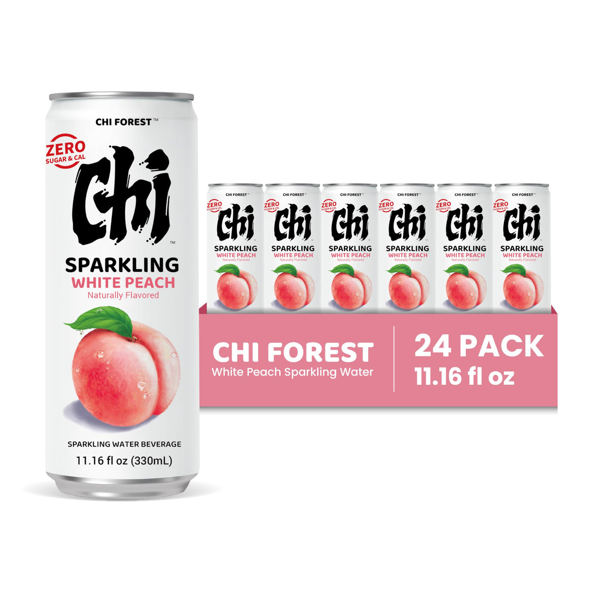 CHI FOREST bubbles closeup illustrating bold fizz that elevates everyday hydration.