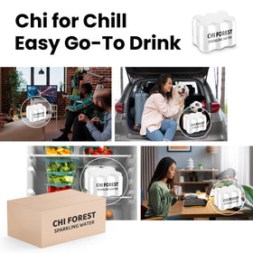 CHI FOREST Lychee Fizzy 24-pack ready for gatherings