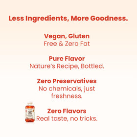 Carton label notes zero sugar, zero fat, zero calories.