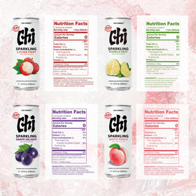CHI FOREST sparkling water zero sugar cans highlight a calorie-conscious option with bright bubbles