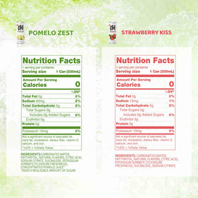 CHI FOREST Strawberry flavor can highlights fruity aroma and crisp taste