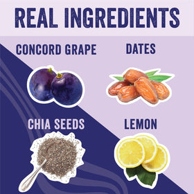 Chia Smash Grape Jam on a cheese board offering a sweet pairing