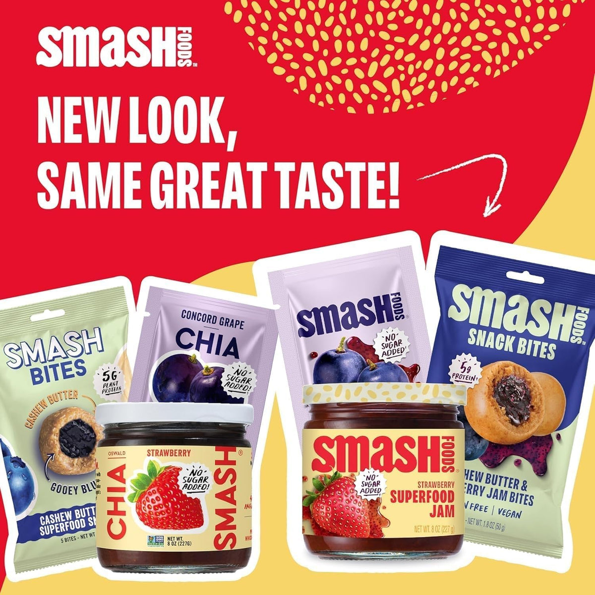 Chia Smash Grape Jam spread on toast highlighting natural sweetness