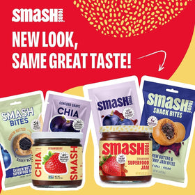 Chia Smash Grape Jam spread on toast highlighting natural sweetness