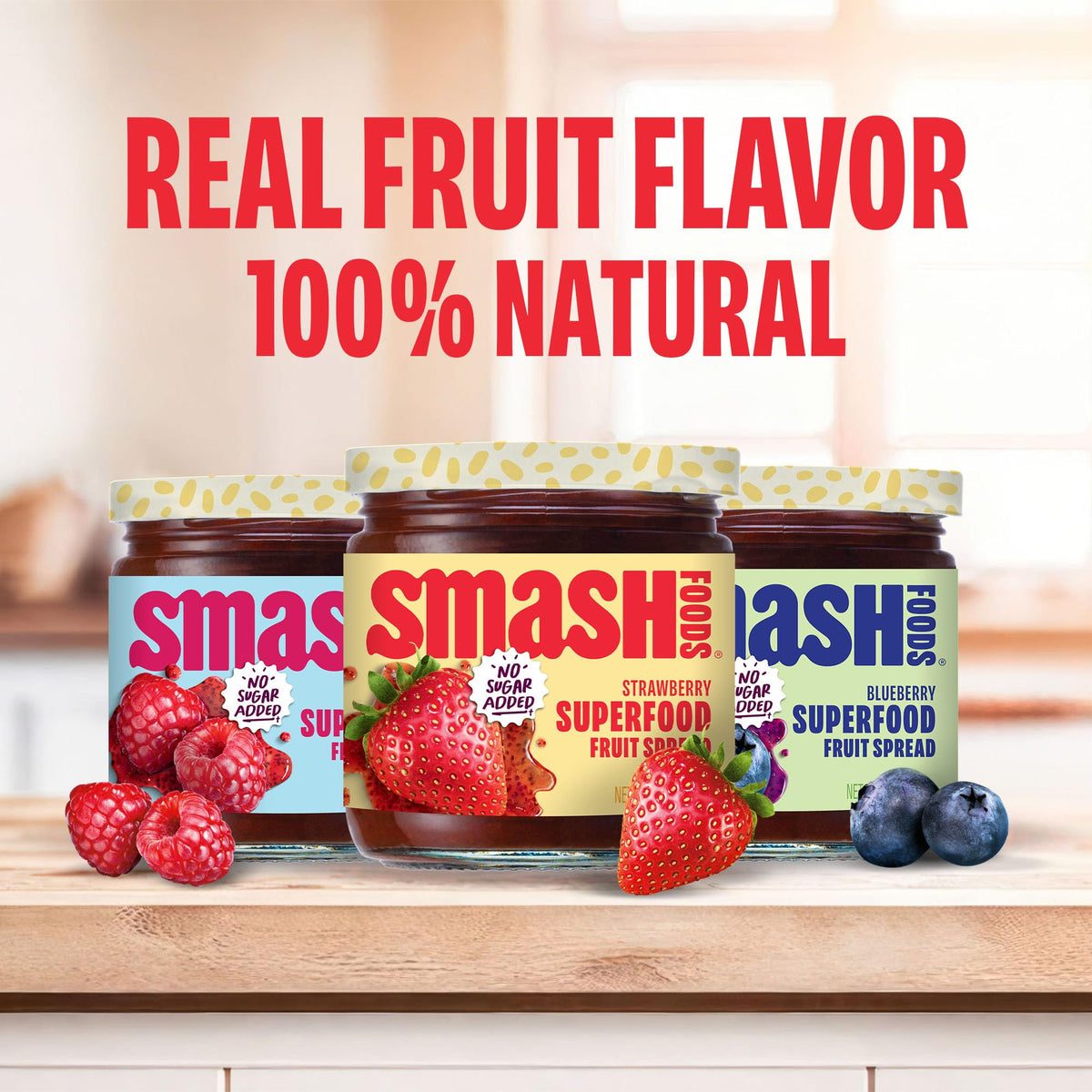 Chia Smash classics raspberry jar highlighting vibrant fruit and keto-friendly profile