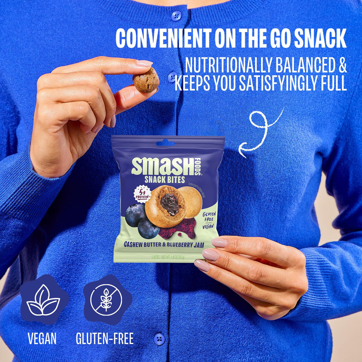 Chia Smash On-the-Go Snack Clip—perfect for busy days