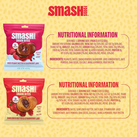 Chia Smash Smash Bites with dates and chia seeds for wholesome sweetness.
