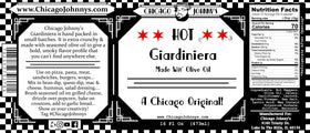 Sandwich image with Chicago Johnny's giardiniera oil drizzle for flavor boost