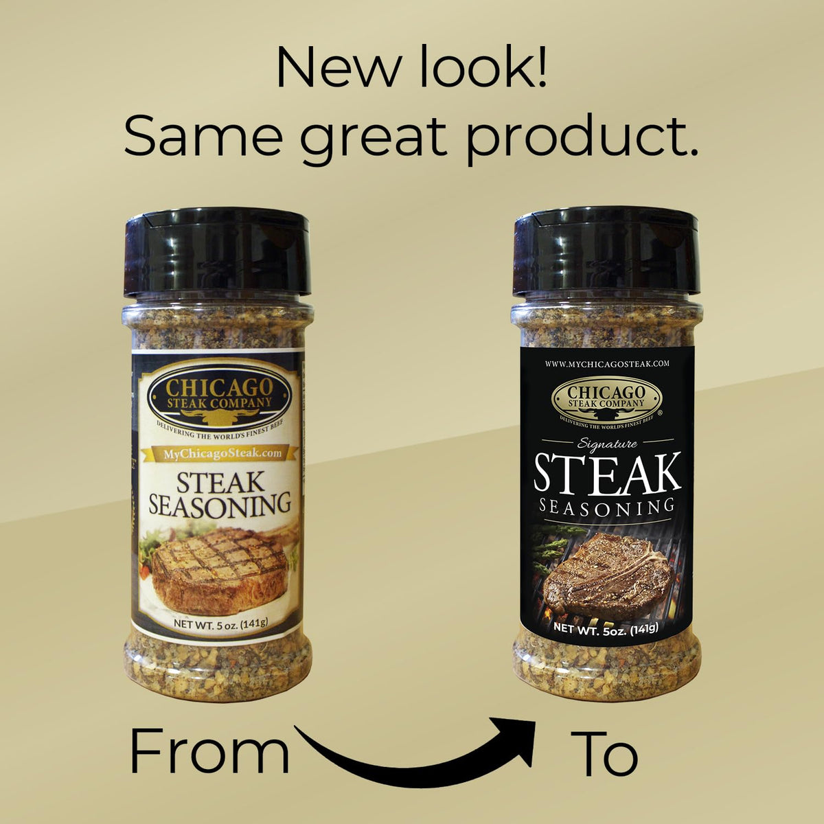 Chicago Steak Company Seasoning spice blend elevates grilled steak flavor naturally