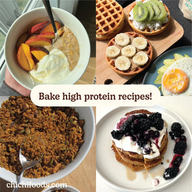 ChiChi hot cereal serves as base for pancakes or bowls.