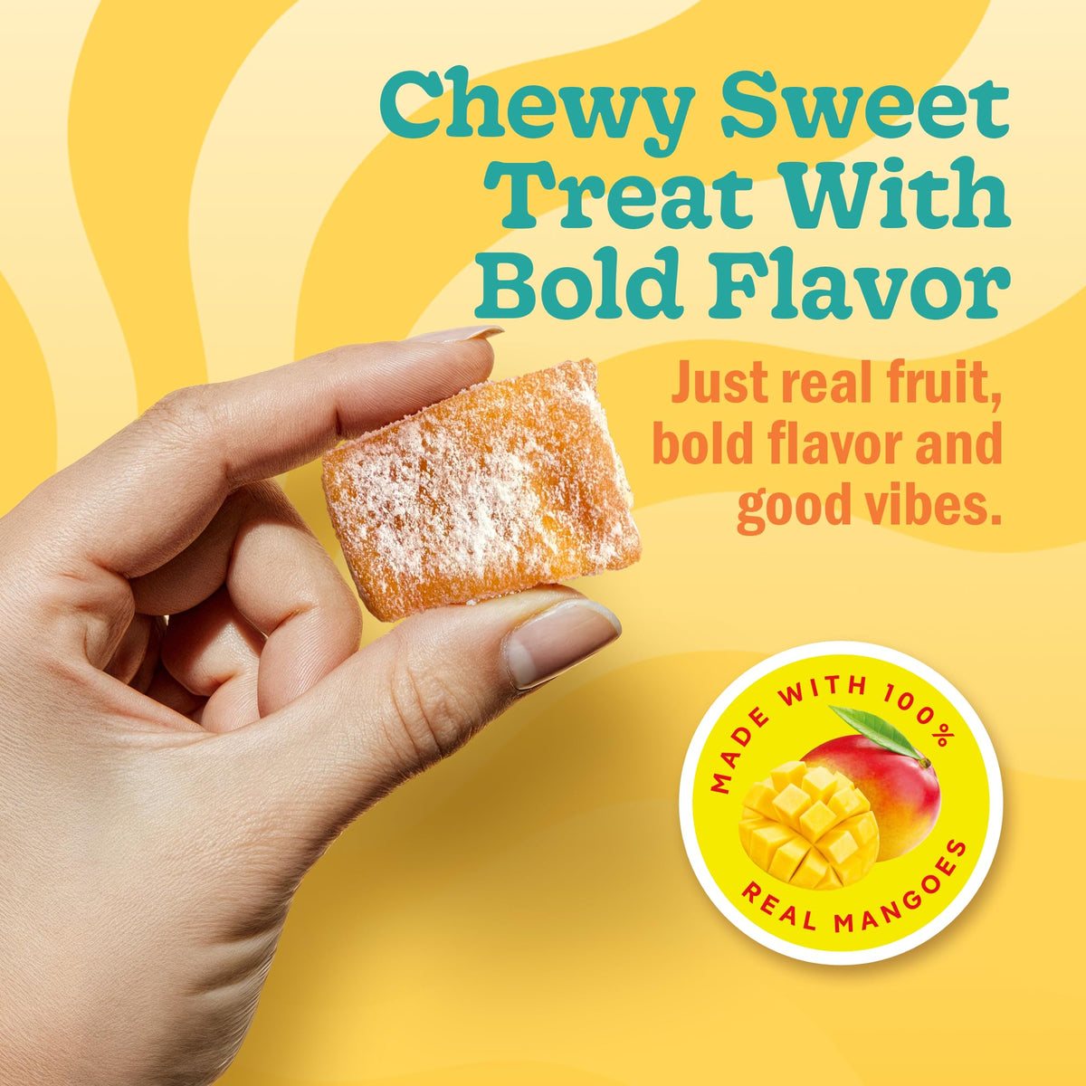 Chici Mama Mango Bites Variety Pack display, 5 flavors in one box
