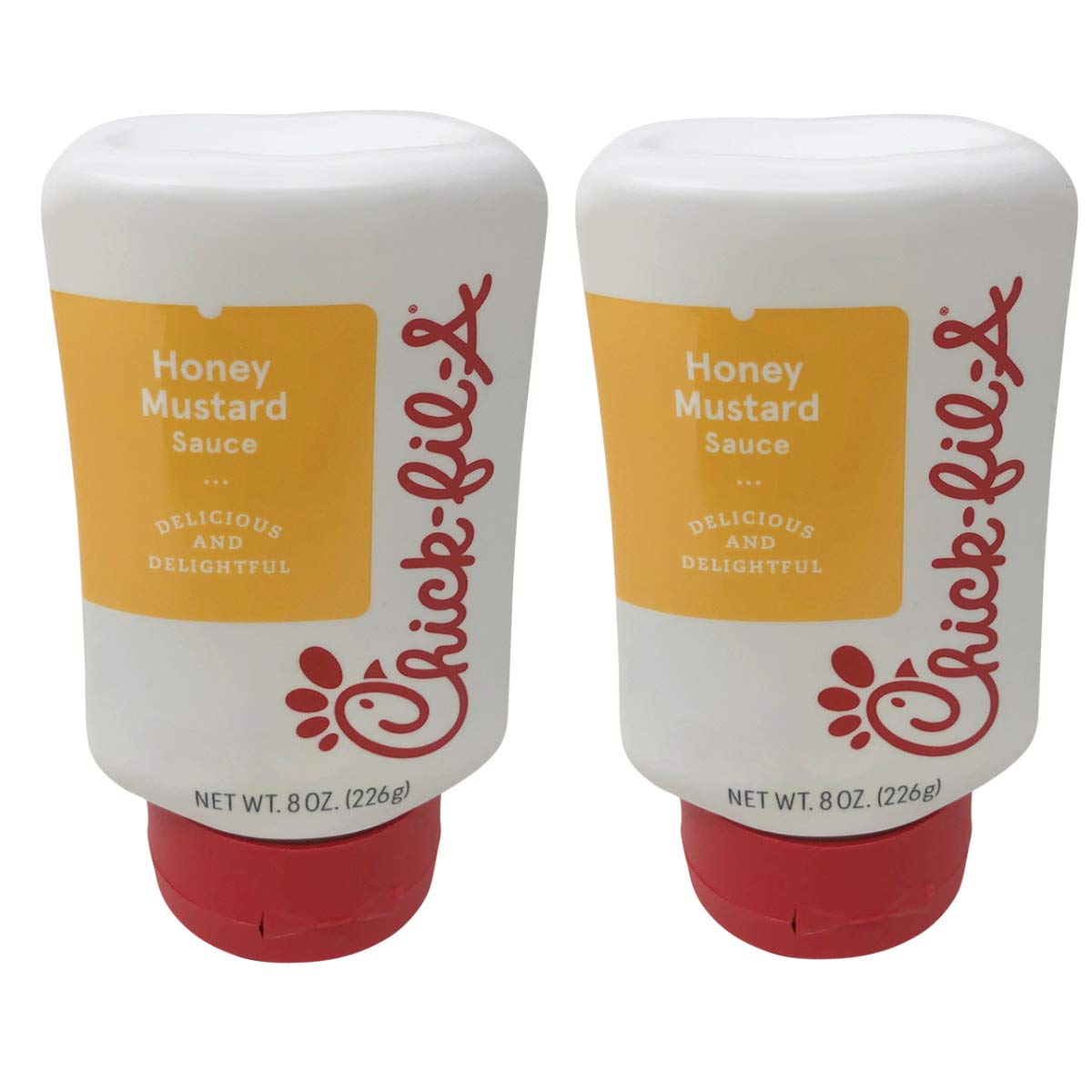 Chick-Fil-A Sauce 8 oz bottles in a two-pack, ideal for dipping and drizzling.