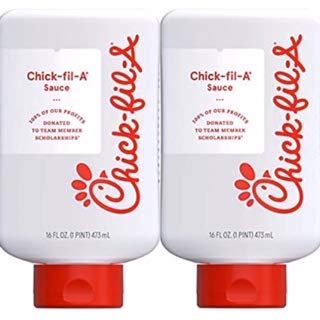 Chick-fil-A sauce bundle featuring six 16oz bottles for dipping, drizzling, and sharing meals