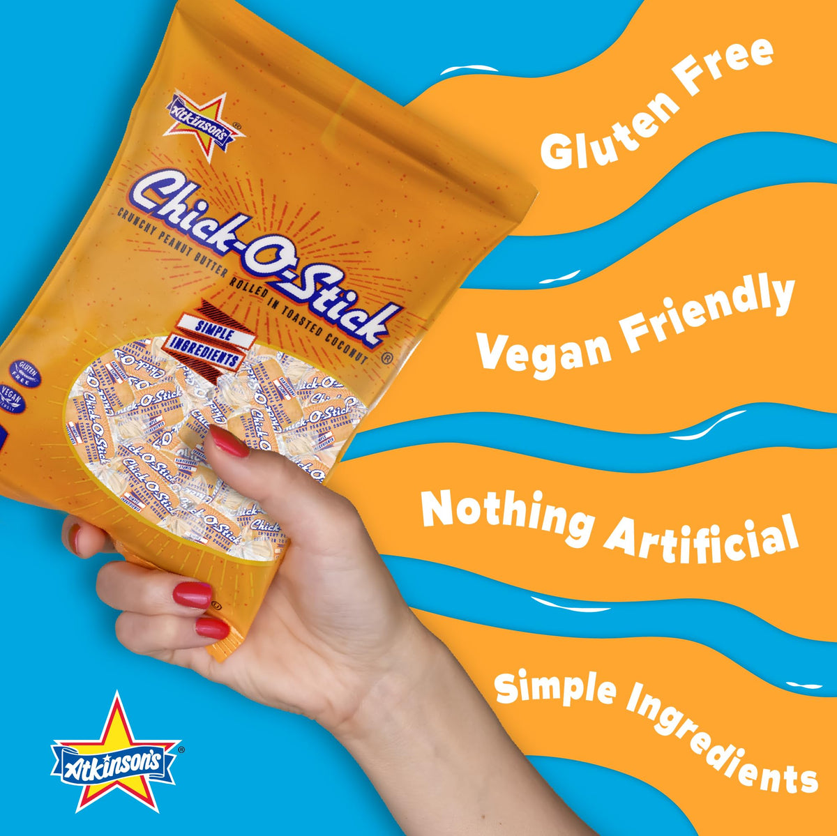 Chick-O-Stick kosher certified candy made with simple ingredients and care.