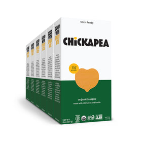 Chickapea lasagna pasta pack, ready for quick weeknight meals.