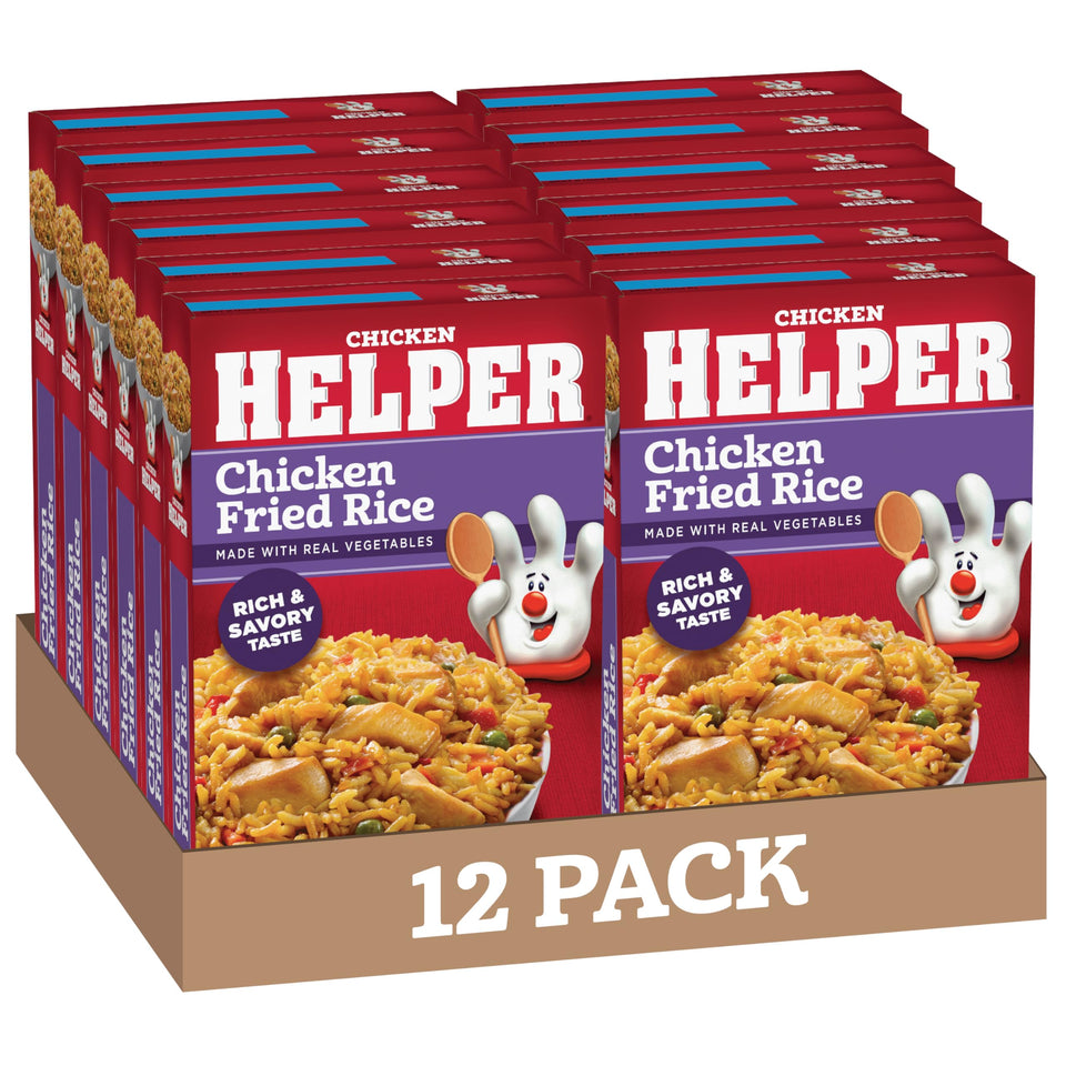 Chicken Helper chicken fried rice box for quick weeknight dinner
