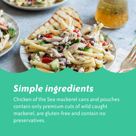 Keto, paleo, and Mediterranean friendly mackerel for balanced meals.