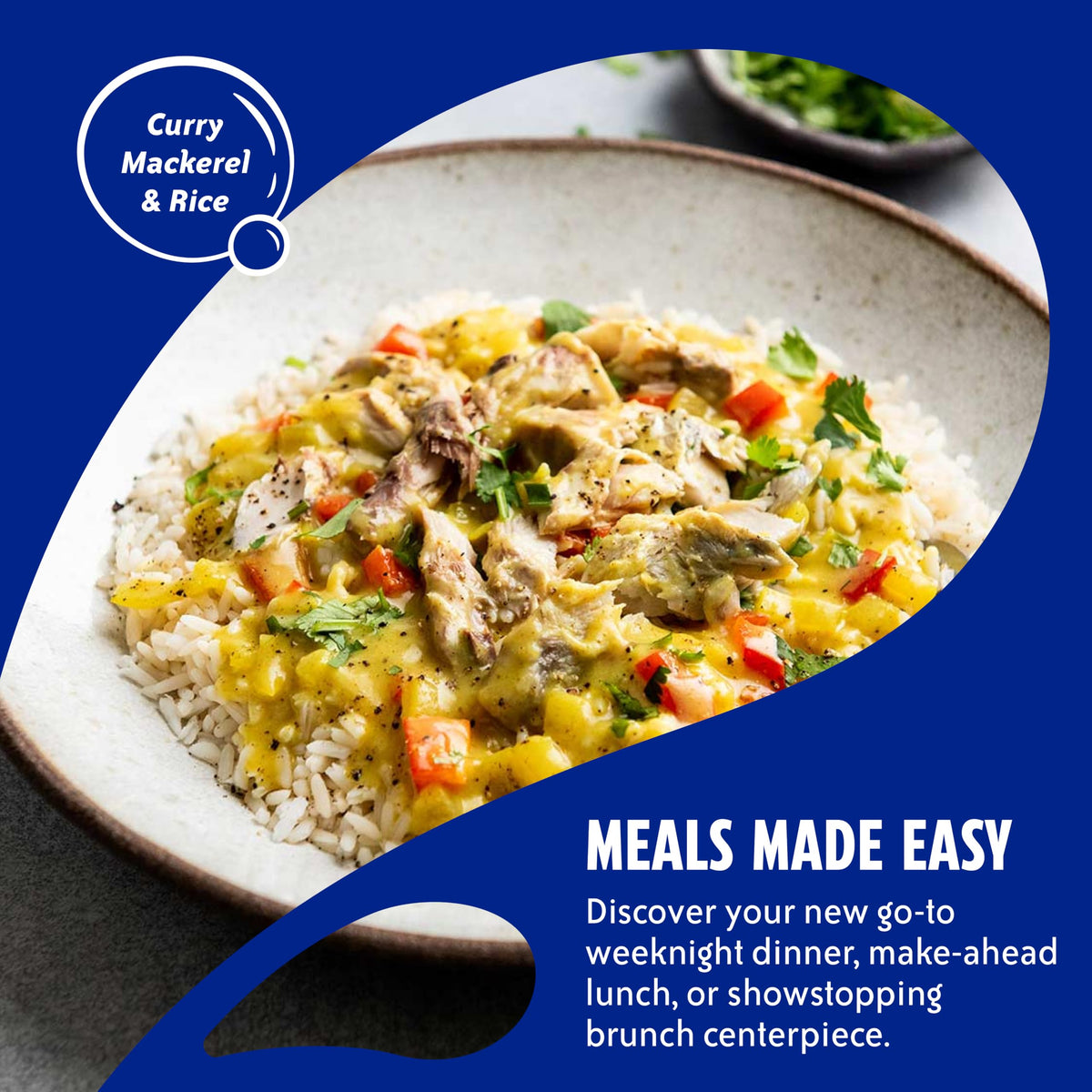 Chicken of the Sea Mackerel in Oil shelf-stable packaging for easy pantry storage