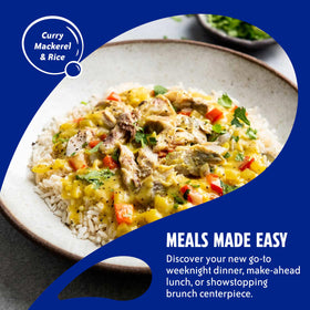 Chicken of the Sea Mackerel in Oil shelf-stable packaging for easy pantry storage