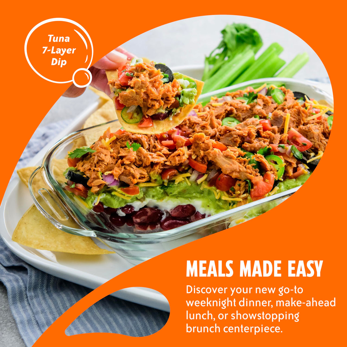 High-protein tuna supports active lifestyles with convenient nutrition.