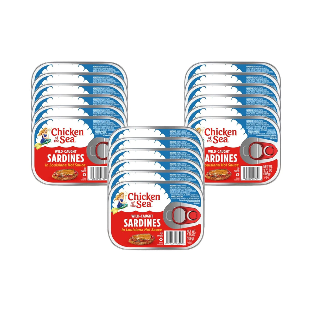 Chicken of the Sea sardines in Louisiana hot sauce can adds bold flavor to meals.