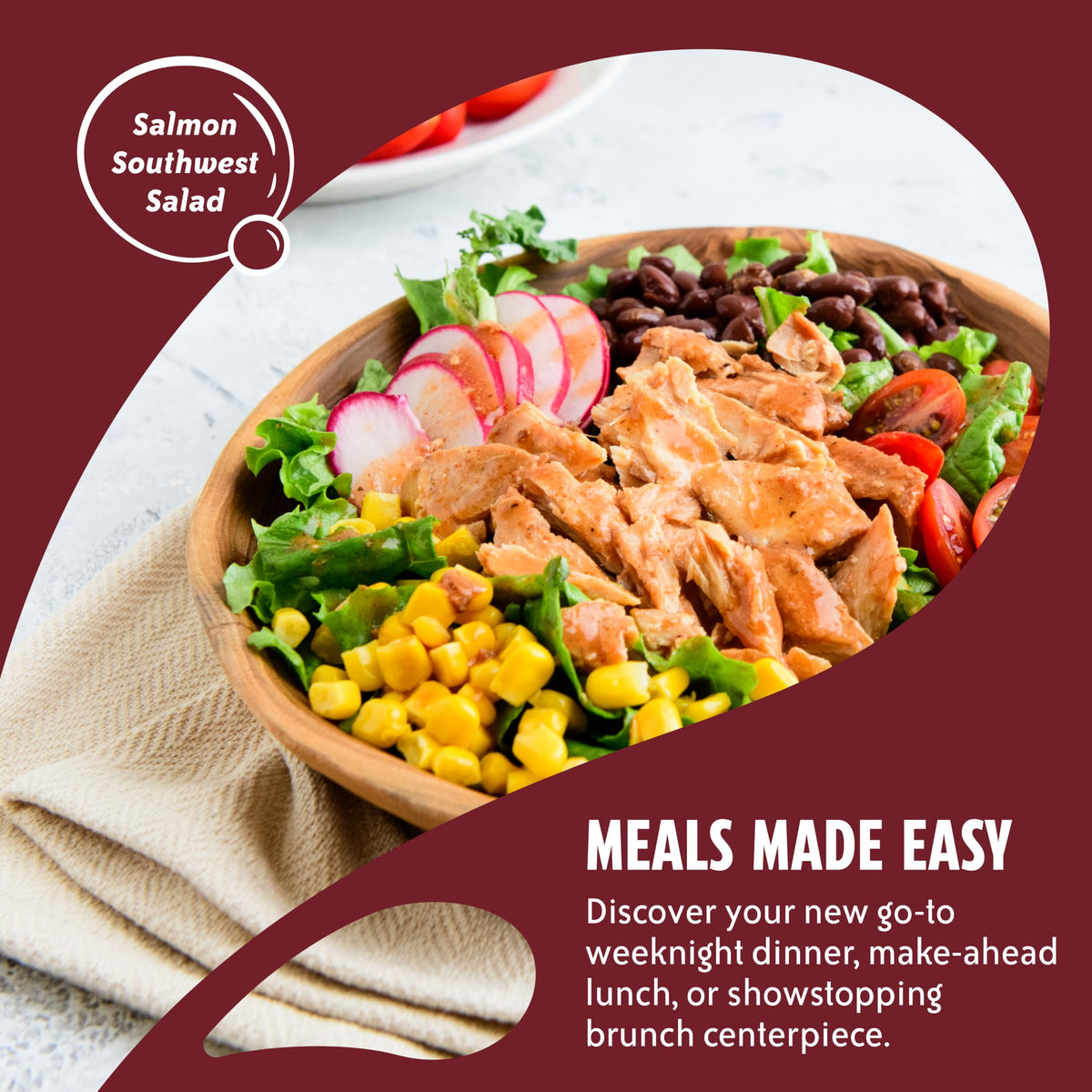 MSC certified sustainability logo visible on the salmon packaging