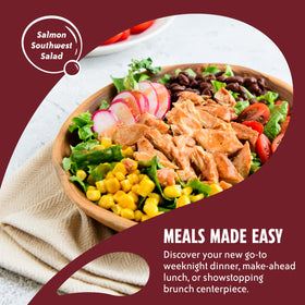 MSC certified sustainability logo visible on the salmon packaging