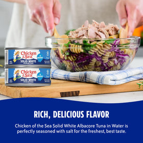 Chicken of the Sea tuna sandwich setup with bread and toppings, easy lunch option.