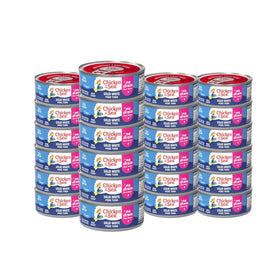Chicken of the Sea wild albacore tuna no-drain can for mess-free prep
