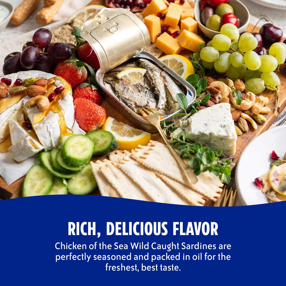 Chicken of the Sea wild caught sardines – MSC-certified sustainability for conscientious dining