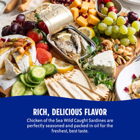 Chicken of the Sea wild caught sardines – MSC-certified sustainability for conscientious dining