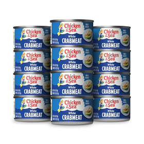 Chicken of the Sea wild crab meat can 6oz ready for quick dips