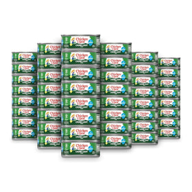 Chicken of the Sea wild tuna in water can close-up highlights clean, protein-packed flavor.