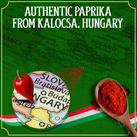 CHILI-TRADE Kft Kalocsa packaging highlights origin and purity