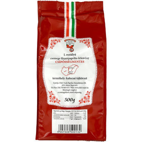Hungarian Sweet Paprika powder close-up reveals vibrant color and mild, inviting aroma