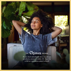 Chimes Calmer Cacao on-the-go pack for busy days and flavor on demand.