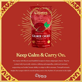 Chimes Calmer Cacao two-pack front view shows value and convenience.
