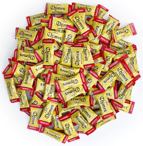 Chimes Cayenne Lemon Ginger Chews bag highlights bulk packaging for sharing